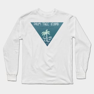 Palm Tree Island Wrightsville Beach Long Sleeve T-Shirt